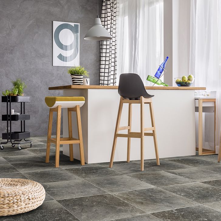 Beaulieu Canada Résidentiel vinyl Poussière d'étoile anthracite u0078